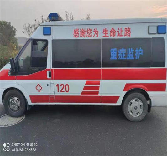 蕉城专业救护车出租,为生命护航